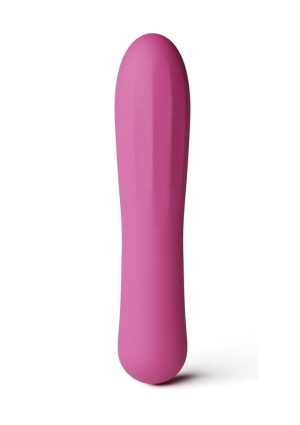 X and O`s Tempt Rechargeable Silicone Compact Vibrator - Magenta