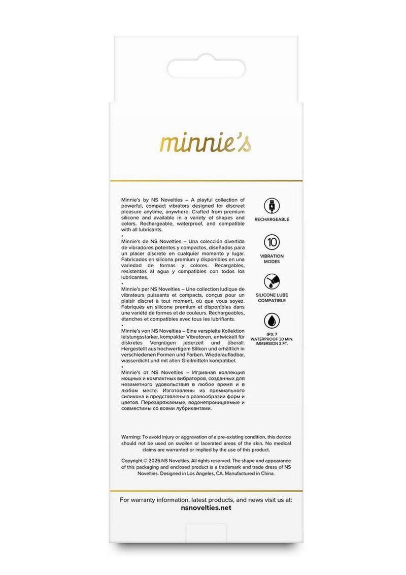 Minnie`s Spark Rechargeable Silicone Flexible Bullet - Purple - Image 4