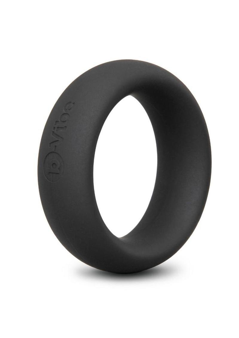 B-Vibe Snug Ring Silicone Cock Ring 40mm - Black
