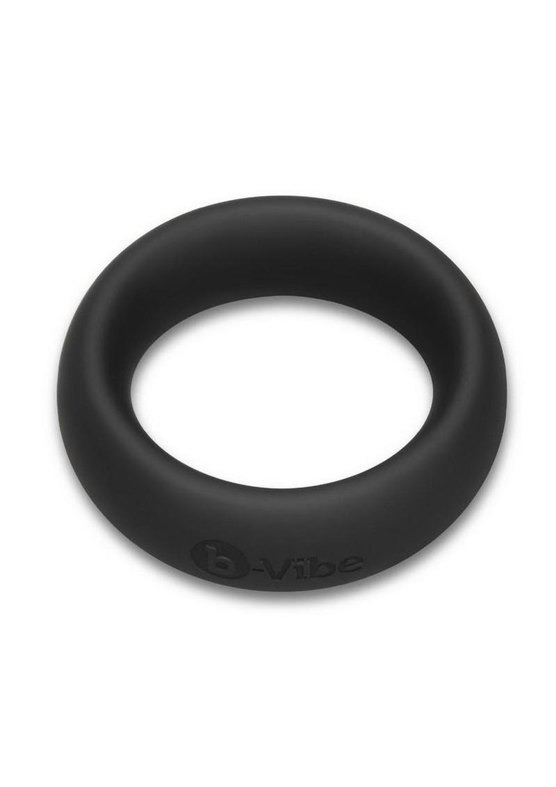 B-Vibe Snug Ring Silicone Cock Ring 40mm - Black - Image 3