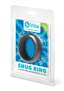 B-Vibe Snug Ring Silicone Cock Ring 45mm - Black