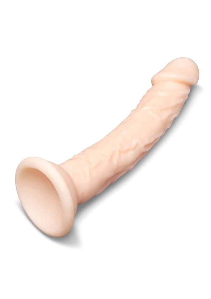 Together Realistic Dildo with Suction Base 6.75in - Vanilla - Image 3