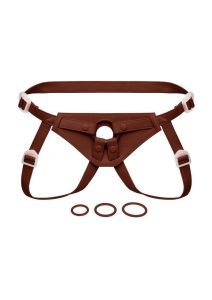 Together NudeFit FlexCurv Adjustable Harness - Chocolate