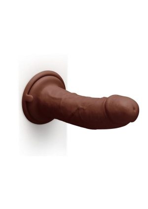 Together Realistic Dildo with Suction Base 8.5in - Chocolate