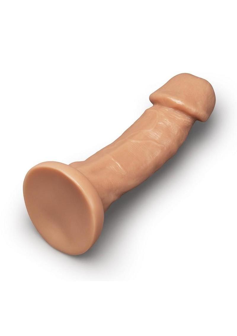 Together Realistic Dildo with Suction Base 9in - Caramel - Image 3