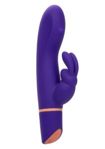 Love Bunny Rollin` G Bunny Rechargeable Silicone Dual Motor Vibrator - Purple