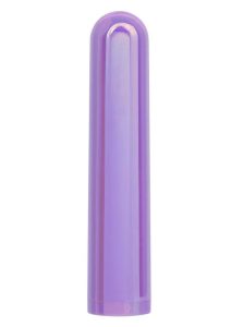 Aura Rounded Rechargeable Silicone Stimulator - Purple