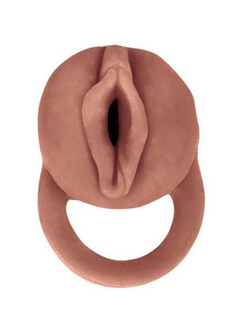 The Great Extender 2-in-1 Extender and Masturbator 7in - Caramel - Image 3