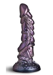 Creature Cocks Ilias Elf Silicone Dildo 8.5in - Silver