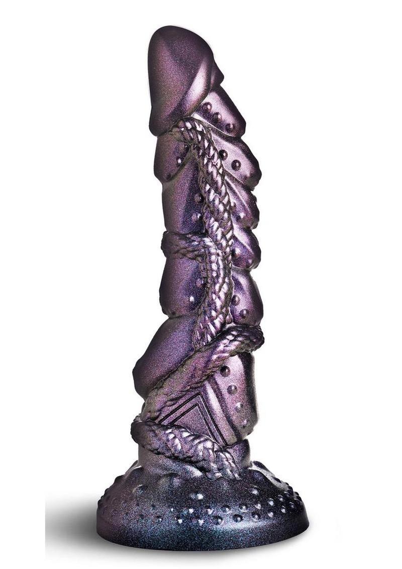 Creature Cocks Ilias Elf Silicone Dildo 8.5in - Silver