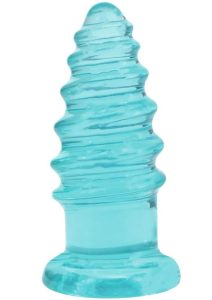 Crystal Jellies Anal Twist 7In - Teal