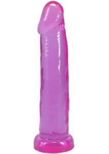 Crystal Jellies Realistic Cock 9In - Purple