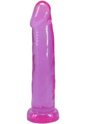 Crystal Jellies Realistic Cock 9In - Purple
