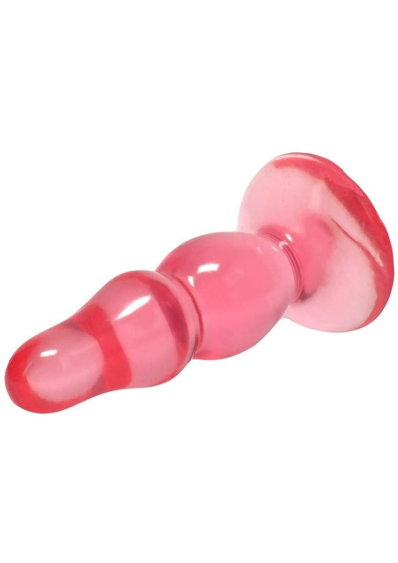 Crystal Jellies Novice Pop Plug 4In - Pink - Image 3