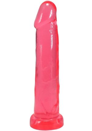 Crystal Jellies Realistic Cock 9In - Pink