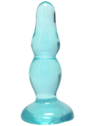 Crystal Jellies Novice Pop Plug 4In - Teal