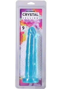 Crystal Jellies Realistic Cock 9In - Teal