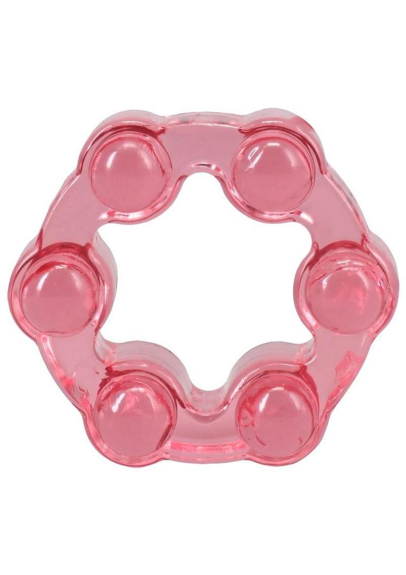 Crystal Jellies Performance Ring Set (3 Piece) - Pink - Image 3