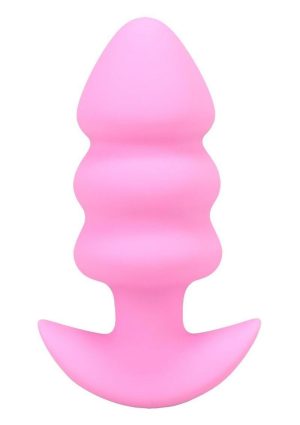 Mood Teaser Vibrating Rechargeable Silicone Micro Plug - Pink