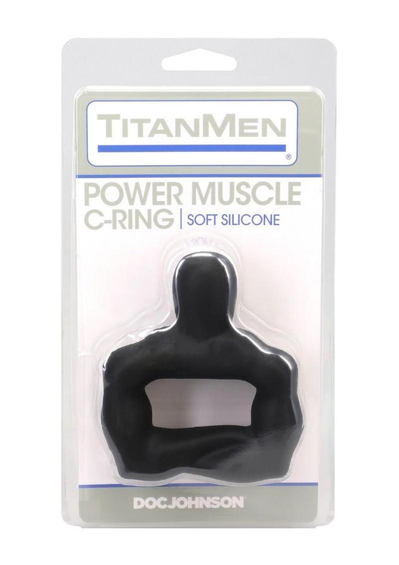 TitanMen Muscle Bound Cock Ring 42mm - Black