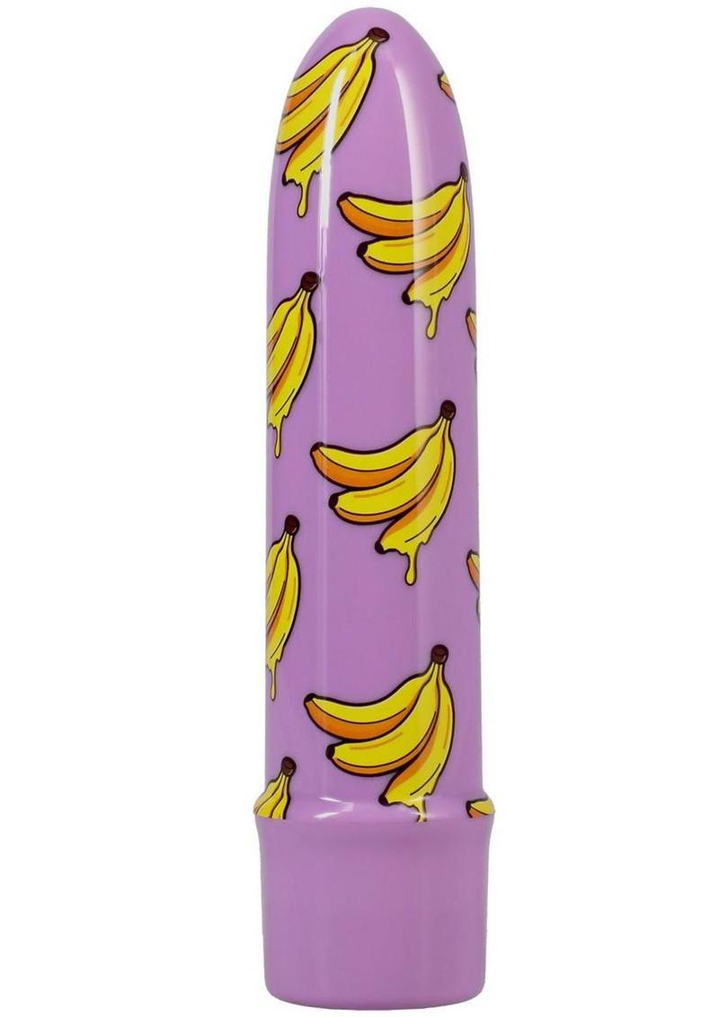 GoodHead Buzz Buddies Banana 5in Vibe - Purple/Yellow