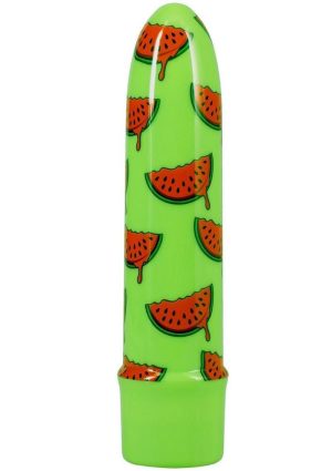 GoodHead Buzz Buddies Watermelon 5in Vibe - Green/Red
