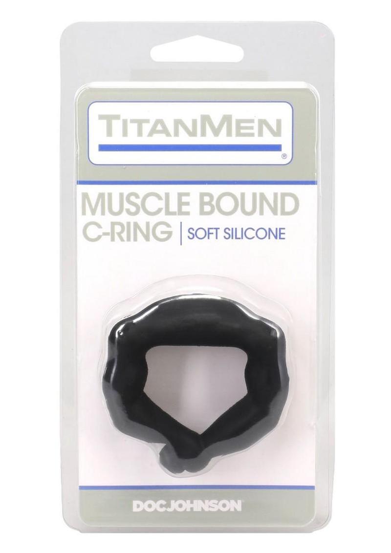 TitanMen Muscle Bound Cock Ring 32mm - Black