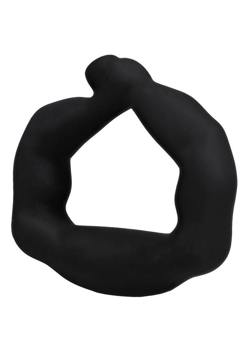 TitanMen Muscle Bound Cock Ring 32mm - Black - Image 4