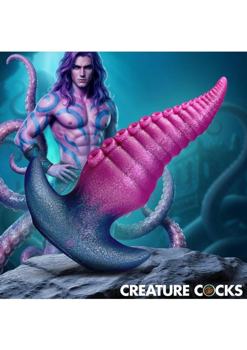 Creature Cocks PlugTopus Silicone Butt Plug - Multicolor - Image 3