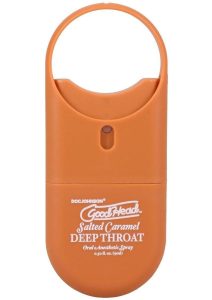 GoodHead Deep Throat To-Go Oral Anesthetic Spray .30oz - Salted Caramel