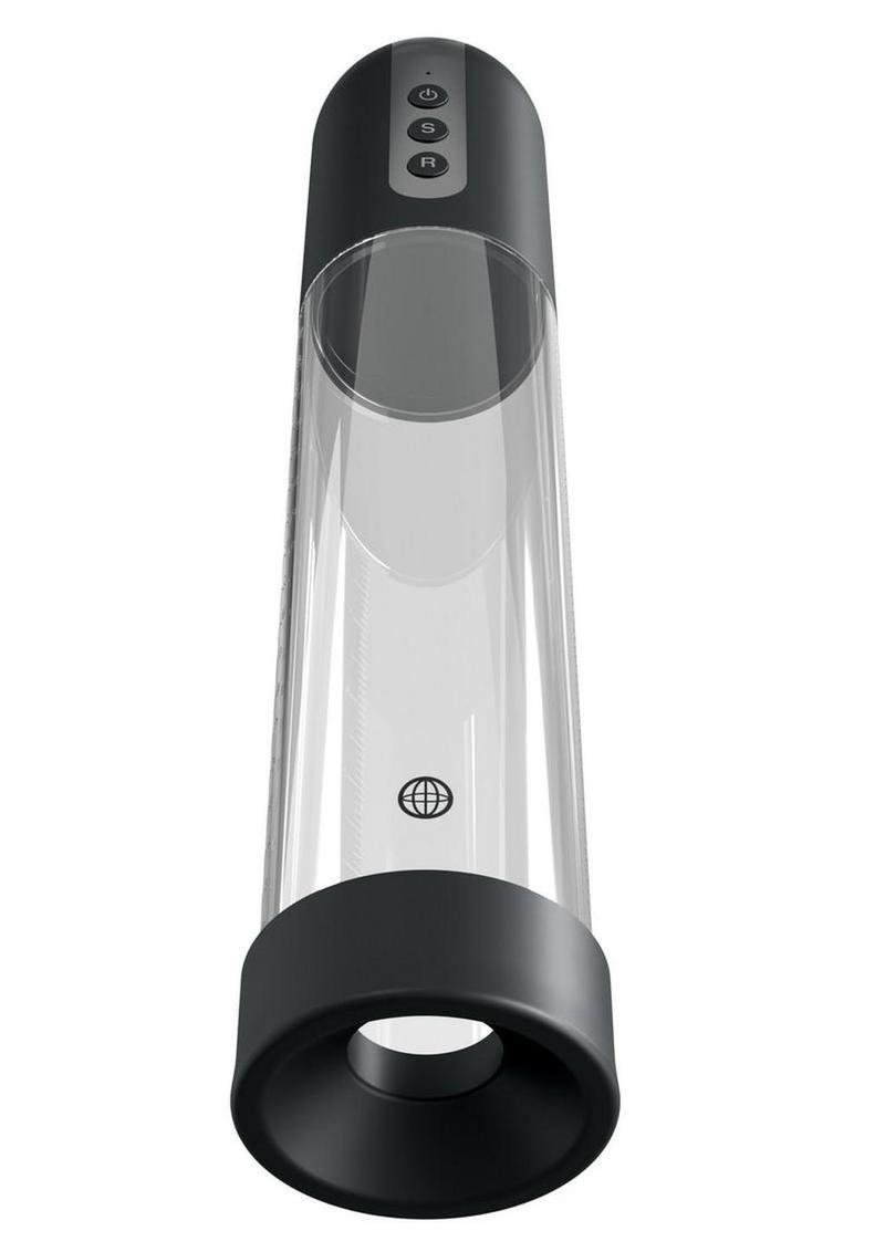 Pump Worx Auto Flow Rechargeable Dual Control Suction Pump System - Clear/Black