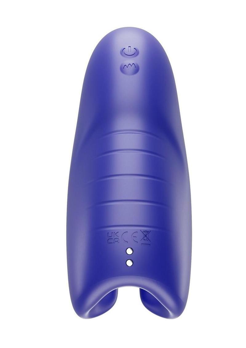 SVibe Snail EVO Rechargeable Silicone Stroker - Navy - Image 4