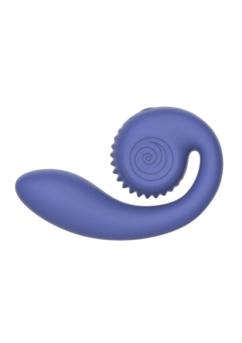 SVibe Snail GIZI Lite Rechargeable Silicone Vibrator - Juicy Blueberry