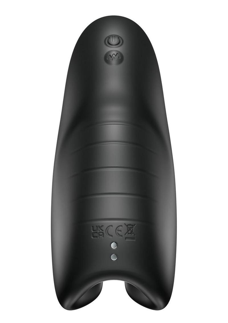 SVibe Snail EVO Rechargeable Silicone Stroker - Black - Image 4