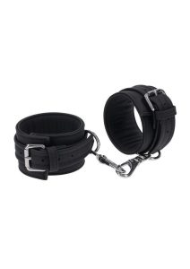 Signature Midnight Muse Ankle Cuffs - Black/Silver