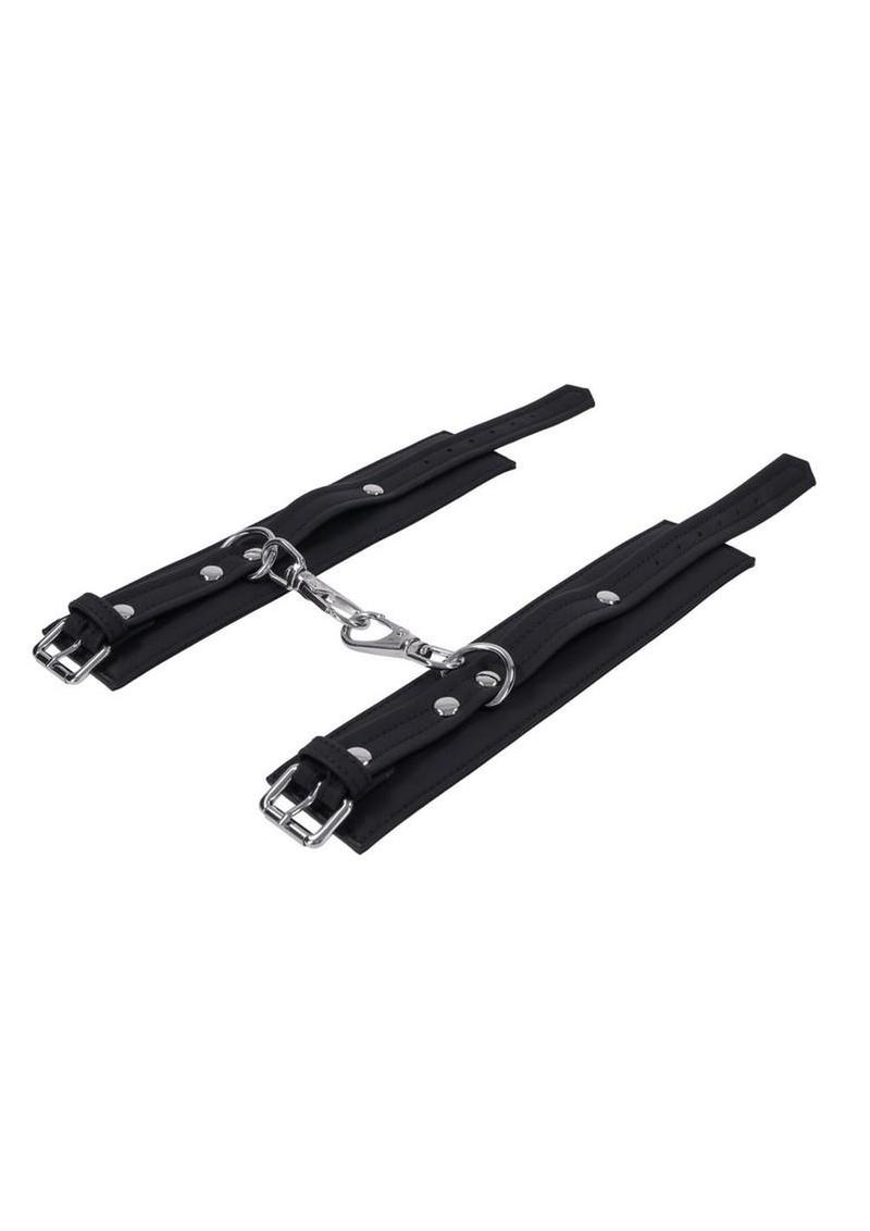 Signature Midnight Muse Ankle Cuffs - Black/Silver - Image 3