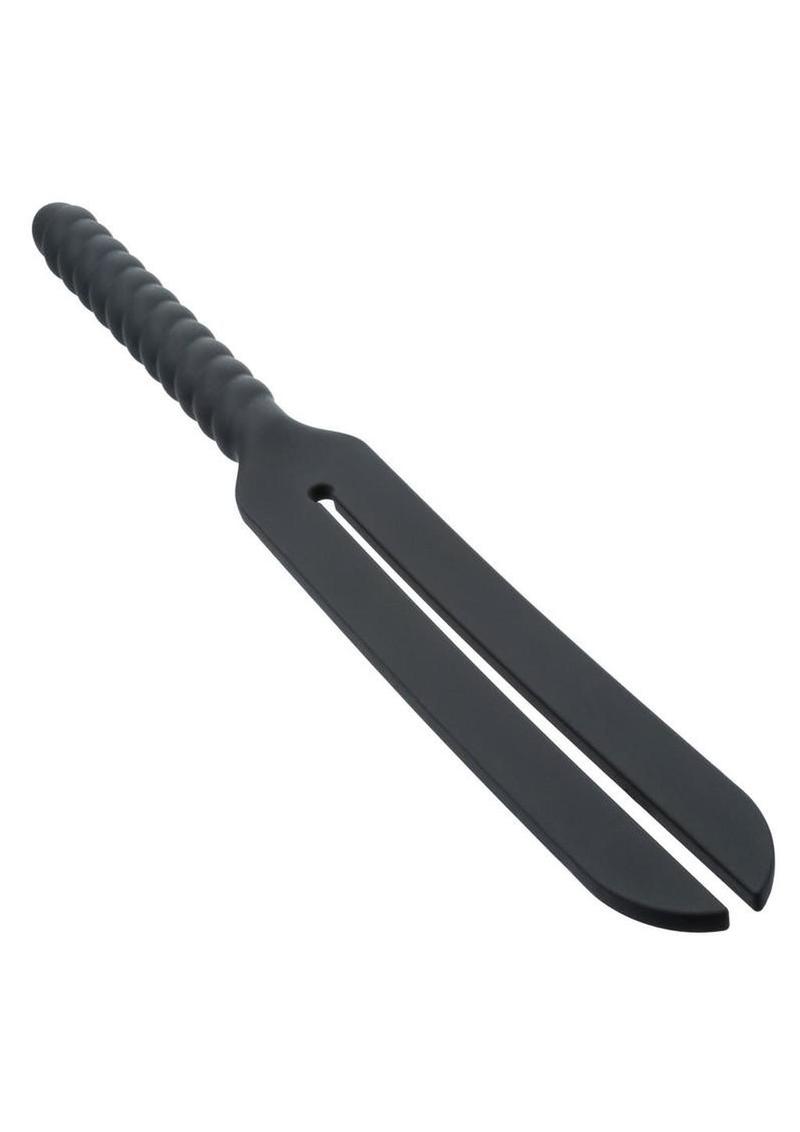 Nocturnal Collection Silicone Slap Paddle - Black - Image 3