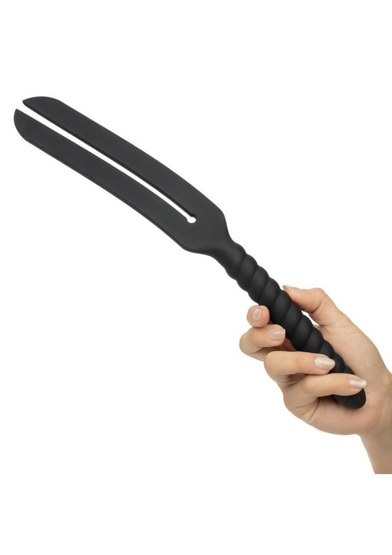 Nocturnal Collection Silicone Slap Paddle - Black - Image 4