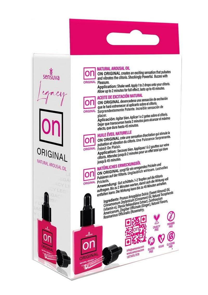 ON Original Legacy Clitoral Arousal Oil 7.5ml Glass Bottle - Image 3