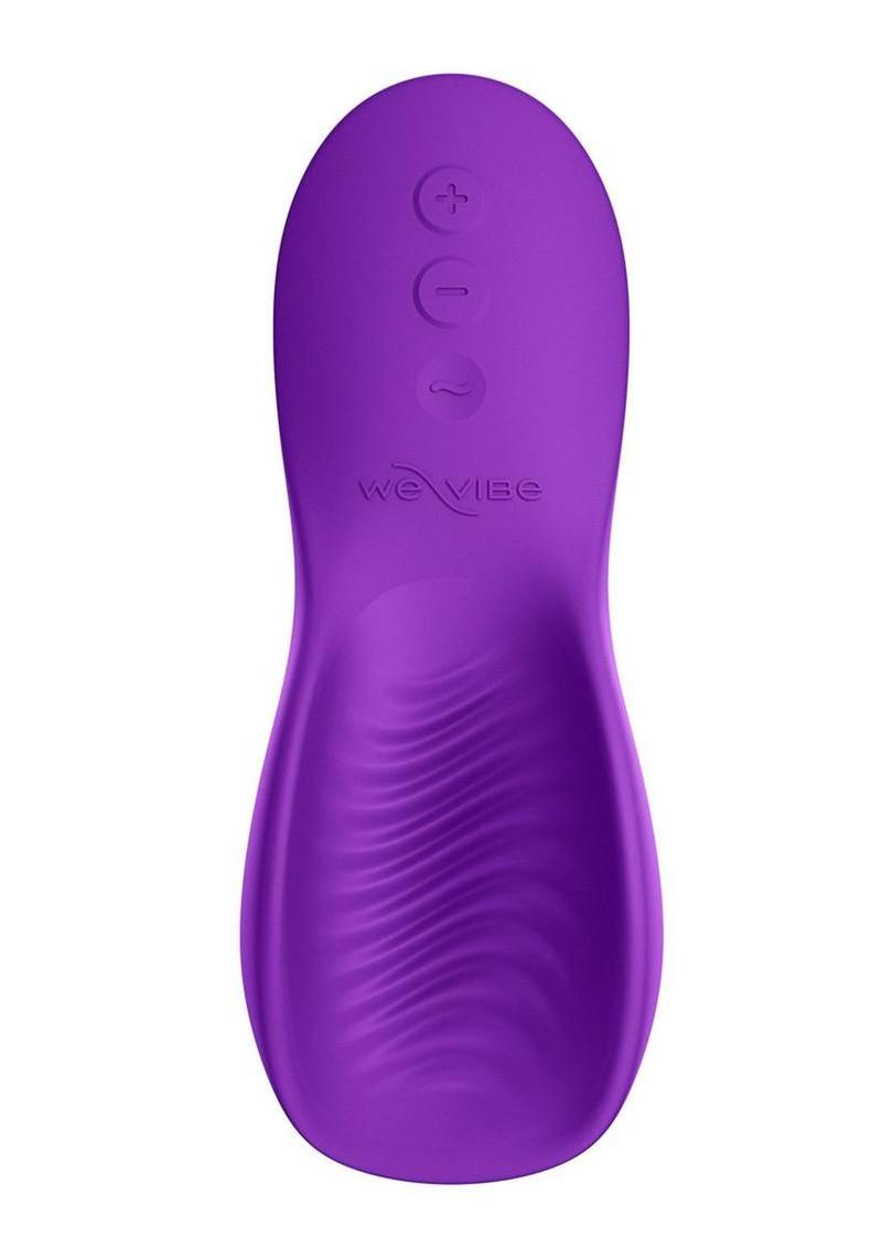 We-Vibe Shared Touch App Compatible Rechargeable Silicone Couple`s Grinding Vibrator - Purple - Image 3