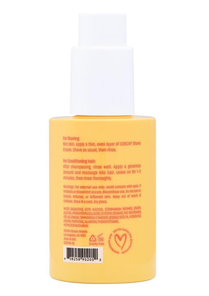 Coochy Shave Cream Peachy Keen 3.4oz Travel Size - Image 3