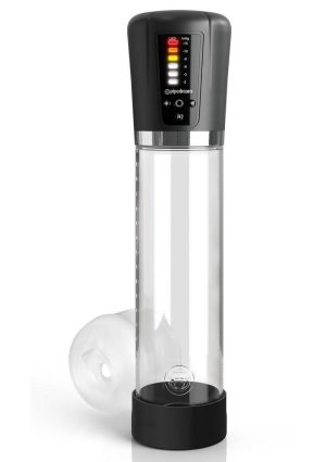 Pump Worx Rock Hard Auto Rechargeable Pump - Clear/Black