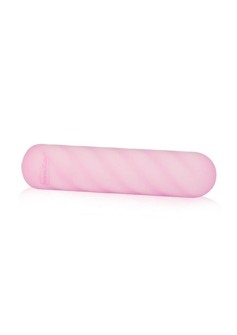 Softies Dual Rechargeable Silicone Body Bullet Vibrator 4in - Pink - Image 3