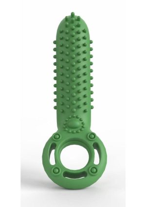 Screaming O Ride the Pickle Pleasure Cock Ring - Green