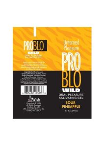 ProBlo Wild Oral Pleasure Salivating Gel 1.5oz - Sour Pineapple