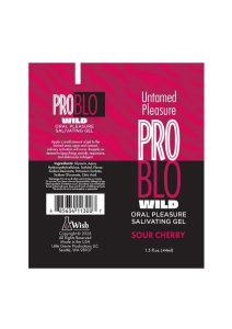 ProBlo Wild Oral Pleasure Salivating Gel 1.5oz - Sour Cherry
