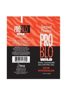 ProBlo Wild Oral Pleasure Salivating Gel 1.5oz - Sour Watermelon