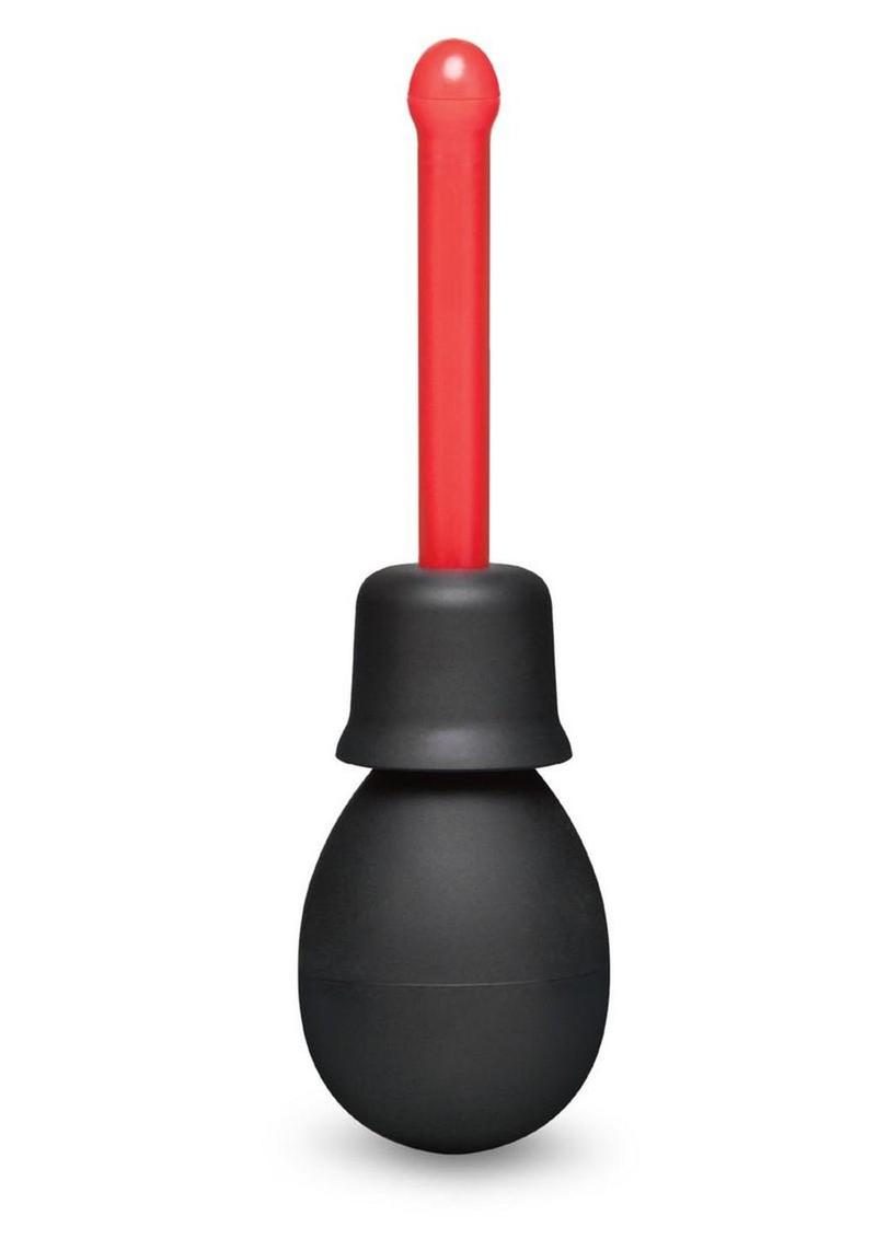 B-Vibe Mini Travel Enema Set 30ml – Black/Red