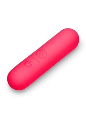 Together Spark Silicone Rechargeable Bullet Vibrator 3in - Pink