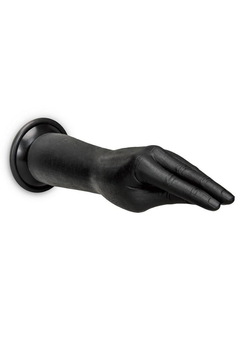 B-Vibe Silicone Hand Fisting Dildo - Black - Image 3